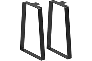 TITECK 16 inch Metal Table Legs, Century Modern Style, Hairpin Coffee Table Legs, 40cm Bench Furniture Legs, Set of 2