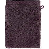 Manopla de baño la mousseuse, granate, 15x22 gant toilette