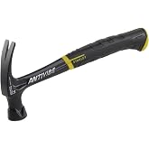 Stanley FMHT1-51276 FatMax Antivibe Next Generation 16oz Flat Peak Carpenter's Hammer