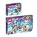 Produktbild Lego Friends 2er Set 41321 41324 Gelandewagen im Wintersportort + Skilift im Wintersportort