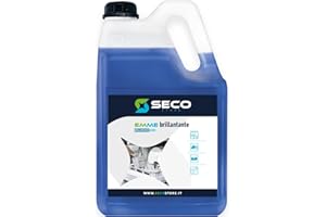 SECO STORE SECOSTORE Brillantante Lavastoviglie Professionale EMME BRILLANTANTE, Liquido Cura Lavapiatti Lavatazzine Industriale, Elimina Macchie Aloni, Concentrato | Tanica 6 kg