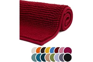 liebling Badrumsmatta, 100 % polyester, mikrofiber, Chile-serien, 70 x 120 cm, tvättbar vid 30 grader, lämplig för golvvärme