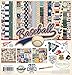 Produktbild Carta Bella Paper Company CBBA95016A Baseball-Sammlung, Papier, braun, rot, navy