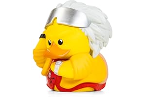 NUMSKULL TUBBZ Back To The Future Doc Brown 2015 Collectible Duck Vinyl Figure – Official Back To The Future Merchandise - TV & Movies