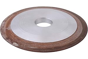 AILAO Mola per Metallo Duro Mola abrasiva 100mm Mola abrasiva in resina diamantata Mola per lucidatura grana 180 per metallo duro Carburo
