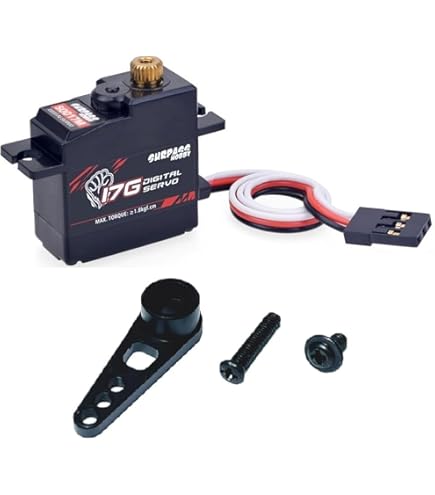 HYPER GO B284B Brushless Motor With Heatsink & Cooling Fans - RC Car Accessory For H16BM Models (Part #B284B+P003)