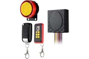 BlueFire 12V Universal Motorcycle Alarm System Anti-theft Security Remote Control Engine Start for Motorbike Scooter