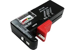 Lechnical Battery Tester Checker Tester batteria universale Monitor per batterie a bottone AA AAA CD 9V 1.5V Piccole batterie domestiche Misuratore di livello di durata della batteria