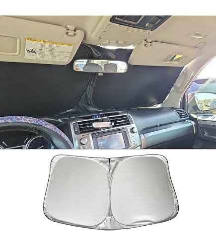 Rideau Isotherme 7 Couches Pour Ford Transit (2014+) - Pare-brise Et Vitres Latérales - Isolation Chaleur/Froid, Protection UV - Avec Ventouses - 12