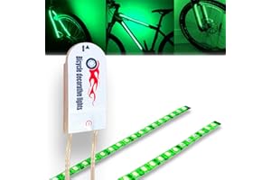 WOWLED 2 Pcs Frame Led Bike Lights Waterproof Bicycle Lights, 3 Light Modes Ultimate Safety for Kids Adults