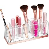 mDesign Funzionale organizer cosmetici – Pratico contenitore per prodotti cosmetici come smalti e rossetti – Porta trucchi co
