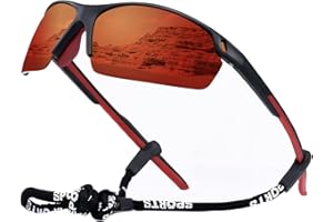 OKH Polarised Cycling Glasses for Men and Women Outdoor Sports Goggles UV400 Protection Driving Shades Sunglasses Eyewear with TR90 Unbreakable Frame