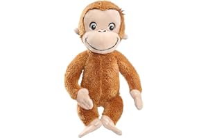 Schmidt Spiele 42738 Coco den nyfikna apan, plyschfigur 17,5 cm