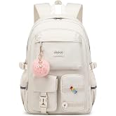 FWQPRA Big Student Laptop Backpack For College Women Middle High School Teen Girls Bookbag Travel Daypack