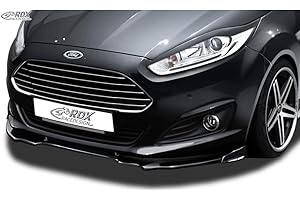 RDX Racedesign RDFAVX30709 spoiler anteriore vario-x Fiesta MK7 Facelift 2012 – 2017 (PU), nero