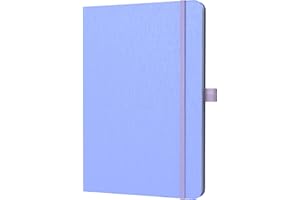 ONAVIA A5 Liniert Notizbuch, Notebook Hardcover, 80 Blätter (160 Seiten) 80 g/m², 7mm Linienabstand für zu Hause, Schule und Arbeit (Cornflower Blue)