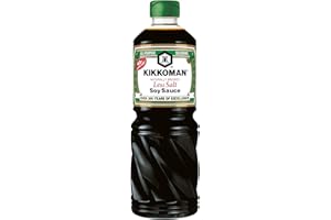 KIKKOMAN - Sojasoße Weniger Salzig - (1 X 1 LTR)
