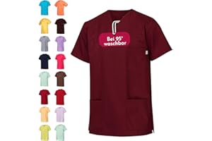 Clinotest Anna/Anton Slip-On Tunic - 195 g/m², 65% Polyester, 35% Cotton - Comfortable & Easy Care Workwear for Men and Women, Ideal for Clinic, Laboratory & Medical