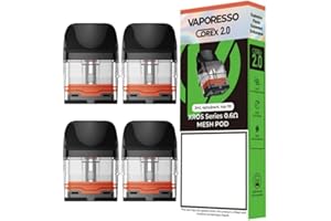 THE JUICE FELLAS Vaporesso Pods (0.6) Xros 3 Pods for Vaporesso XROS 3 Pro Pod Kit Refillable Vape Cartridge Vape Pods XROS 3 Mini E Cigarette Vape XROS Pro No Nicotine - 0.6ohms