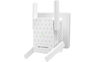 CUSTOM CATCH WiFi Extender Booster, Dual Band 1200Mbps WiFi Range Extender, Internet Signal Booster with Ethernet Port & 4 Antennas, Ultraxtend WiFi Booster Quick Setup, Home Wifi Booster Range Extender