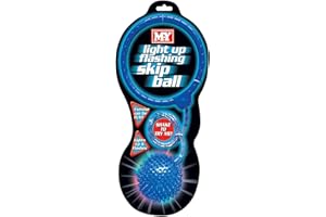 CELINO making your day Kids Ankle Skip Ball Light Up Summer Garden Outdoor Game Toy Jump Skipping Rope (Blue)
