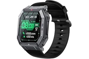 Blueshaweu Armband Kompatibel Für LEMFO K55 Smartwatch, Sport Silikon Classic Ersatz Uhrenarmband Für LEMFO K55 / EIGIIS K55 /LinsonK K55 Smartwatch