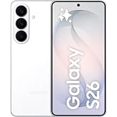 Samsung Galaxy S26 Beyaz, 256GB Depolama, Yapay Zeka Telefonu, 12GB Bellek, &Ouml;zelleştirilmiş AP, Photo Assist, 50MP Kamera, 43