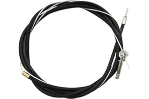 RIBBED BLACK VINTAGE STURMEY ARCHER 3 SPEED GEAR CABLE (ONE EVERYONE WANTS)