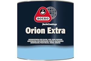 Boero Yacht Coatings Orion Extra Antivegetativa per eliche, assi e piedi poppieri, colore: 065 Grigio Volvo, size: 0,25 l