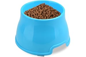 TOWEAR Gamelle pour Chien à Longues Oreilles - Gamelle surélevée pour Nourriture et Eau - Grande gamelle antidérapante - Gamelle surélevée pour Chiens de Petite, Moyenne et Grande Taille (M, Bleu)