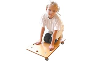 ‎SPORT-TEC Ergo-Rollbrett mit Griffmulden, Transportroller, Rollwagen, Kinder