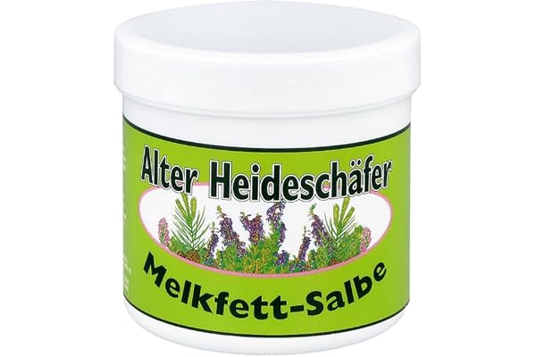 Pommade à la graisse à traire 100 ml Pour les soins courants des peaux sèches et abîmées.