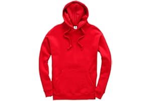 D&H CLOTHING UK Premium Erwachsene Unisex Premium XS-6XL Pullover Heavy Blended Hooded Fleece Pullover Arbeitskleidung Sweatshirt Hoodies Top Einfarbig BNW Unisex