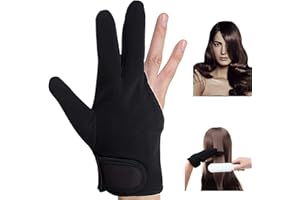 Odporna na ciepło rękawica do stylizacji włosów, Beautyshow profesjonalne rękawice do stylizacji, odporne i blokujące ciepło, rękawica prostująca, płaskie lokówki