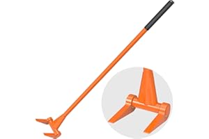 Insaga Vollständig geschweißter Palettenbrecher, 121,9 cm, Allstahlgriff, robustes industrielles Deckbrett-Entfernungswerkzeug, rutschfeste Griffpaletten-Hebelstange für effizientes und müheloses