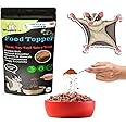 WiggleBoo Magical Sugar Glider Food Topper || Joy of Best Taste || Chicken & Pumpkin Flavour || Grain Free & Protein Rich || Natural Dewormer || 50g