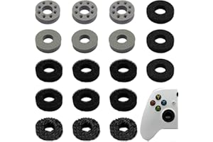 GVEYIQK 18 Pack Thumbstick Stoßdämpfer, Assist Ringe Kompatibel mit PS5/Steam Deck/PS4/Xbox One/Switch/Switch OLED/Switch Pro Controller, 6 Verschiedene Stärken