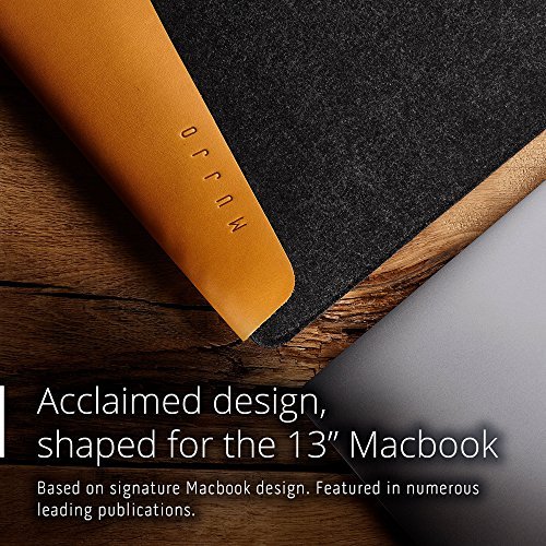 Understated MacBook Air & Pro Retina Sleeve für 13 Zoll, brown - 4