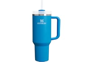 Stanley Quencher H2.0 FlowState Tumbler 1.2L - Termo Conserva el Frío 11 Horas - Helada Durante 48 Horas - Botella Agua Acero Inoxidable - Taza Termica - Vaso Termico Sin BPA - Azure