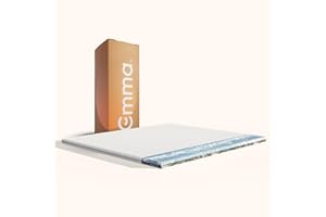 ‎EMMA Emma Flip Topper 180x200 – Matratzentopper & Matratzenauflage für Boxspringbett – Wende-Topper hart & weich – Airgocell® & Kaltschaum – Waschbarer Bezug – Atmungsaktiv & Komfortabel
