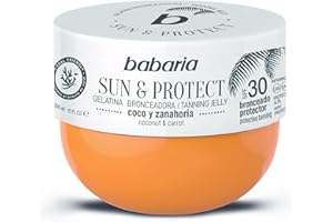Babaria Sun and Protect Carrot Oil Tanning Jelly SPF30 300ml
