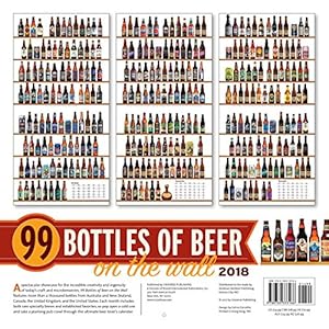 99 Bottles of Beer on the Wall 2018 Calendar