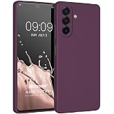 Microsonic Matte Silicone Samsung Galaxy A17 i&ccedil;in Kılıf Mor [Galaxy A17 ile Uyumlu Kılıf - Mor]