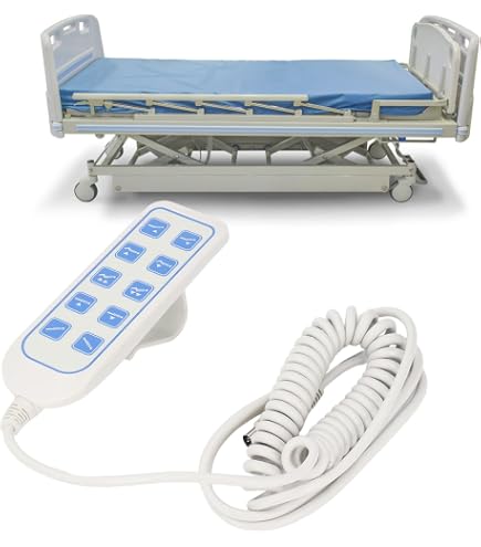 Control Manual Para Cama Elevadora - 8 Pines, IP66 Antipolvo Y Agua, PVC, Fácil De Usar Y Colgar