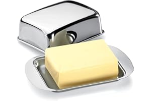Tescoma 428630.00 Butterdose GrandCHEF, aus Edelstahl für 250g Butter