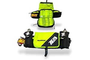 TLA TROOPS LEGEND RACING APPAREL Marsupio Porta attrezzi Moto e Mtb TLA BUMBAG Tool Pack | Marsupio per Moto Enduro | Marsupio Bici e Quad| Cintura Porta Utensili 3,3 Lt.(Giallo)
