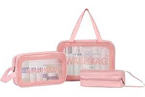 NICOLA Kosmetyczka 3 szt, różowy