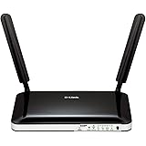 D-Link DWR-921 Router 4G LTE, Wireless N300, WiFi (802.11b, 802.11g, 802.11n), 4 Porte LAN Fast Ethernet, SIM Card Slot Integ