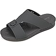 CaretticO Arabic Slippers Men's Sandal Light Weight Slip On Ultra Soft Massage Grip Breathable Medical Water Proof Traditional Outdoor Arabic Sandals for Slippers Men