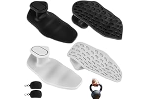 VYLYCIY 2 Paar Anti Rutsch Gym Grips, Griffpolster Kraftsport, Ergonomische Gummi Griffpads Krafttraining, Griffhilfen für Kraftsport, Fitness Handschuhe, für Powerlifting Klimmzüge Gymnastik Crosstraining